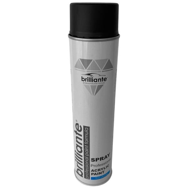 Spray Vopsea Brilliante Acrilica Negru Mat Ral 9005 600ML 05233